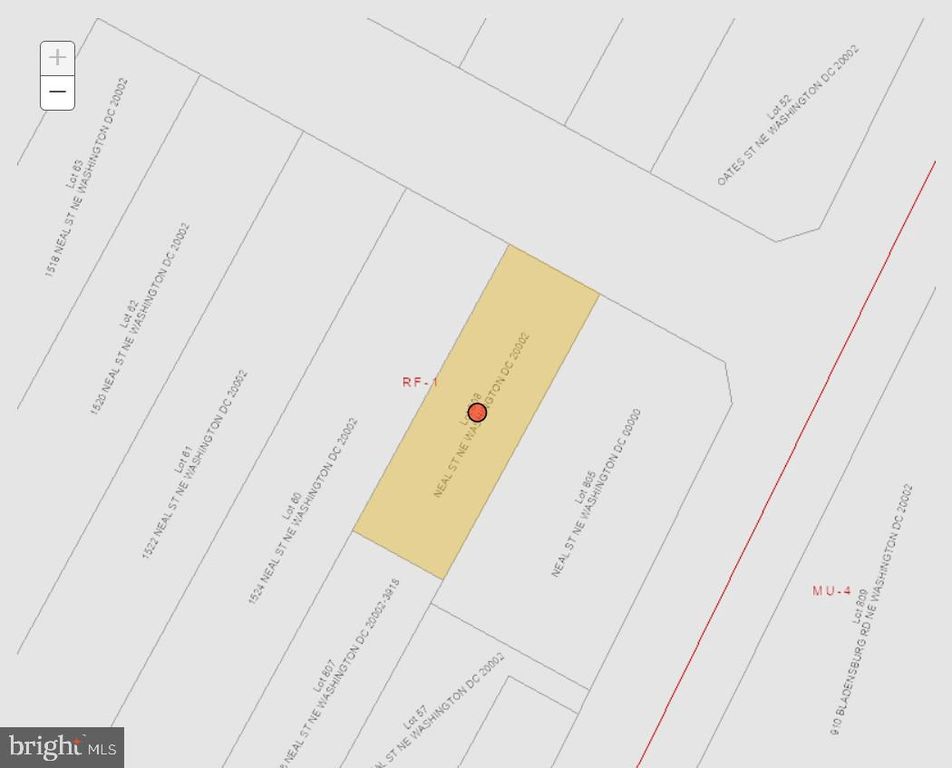 VACANT LOT 0808 NEAL ST NE, Washington, DC 20002