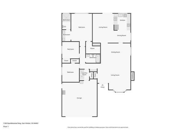 1100 Ramblewood Way, San Mateo, CA 94403