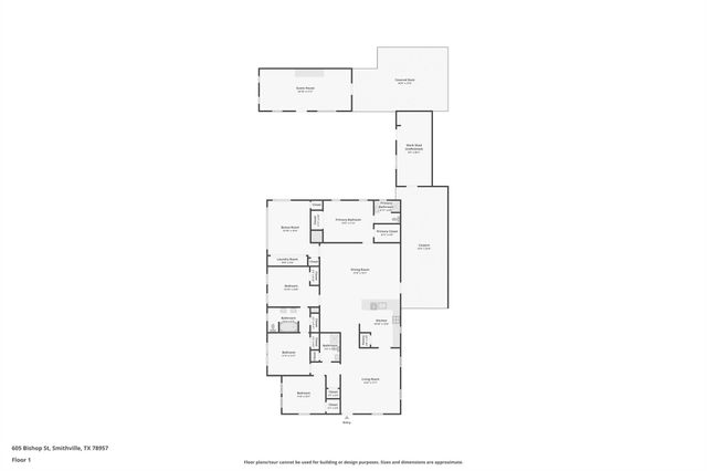 605 Bishop ST, Smithville, TX 78957