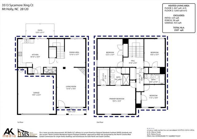 3513 Sycamore Crossing Court, Mount Holly, NC 28120