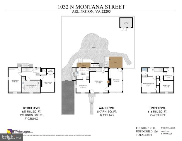 1032 N MONTANA ST, Arlington, VA 22205