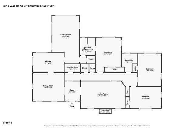 3811 Woodland, Columbus, GA 31907