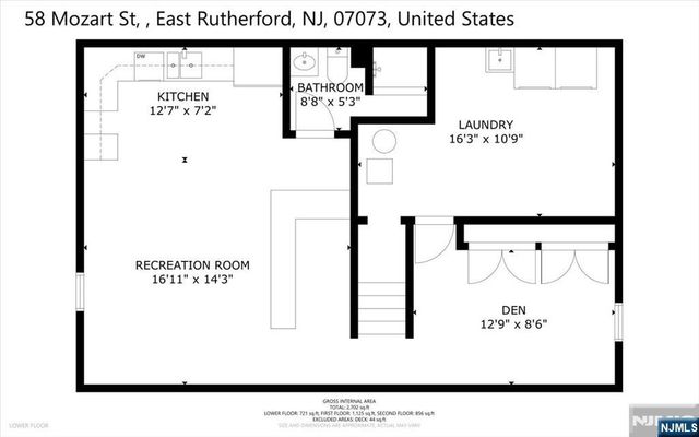 58 Mozart Street, East Rutherford, NJ 07073