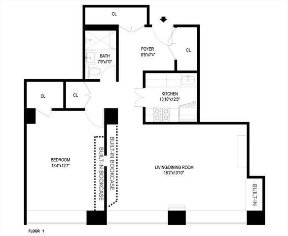 85 E India Row 19H, Boston, MA 02110