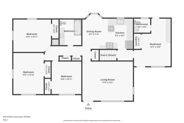 8516 N 54th STREET, Brown Deer, WI 53223