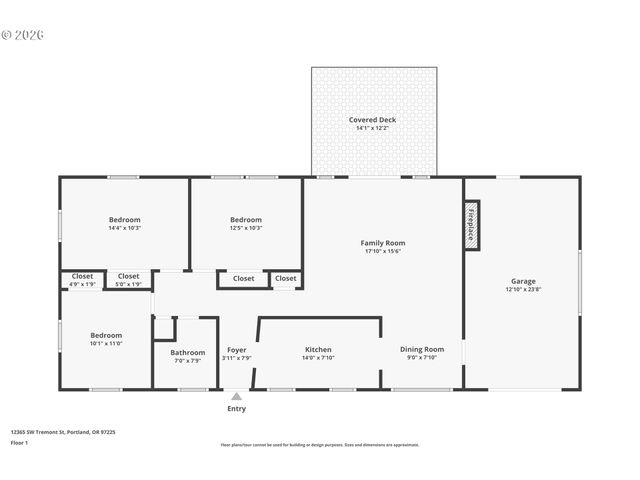 12365 Sw TREMONT St, Portland, OR 97225