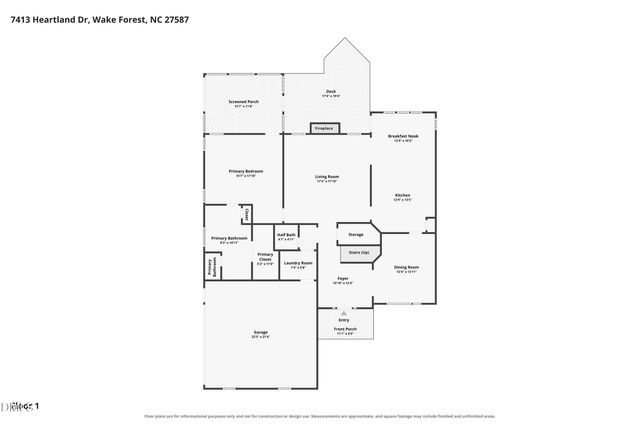7413 Heartland Drive, Wake Forest, NC 27587