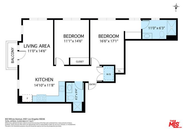 843 Wilcox Avenue 401, Los Angeles, CA 90038