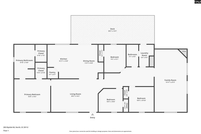 205 Riptide Road, North, SC 29112