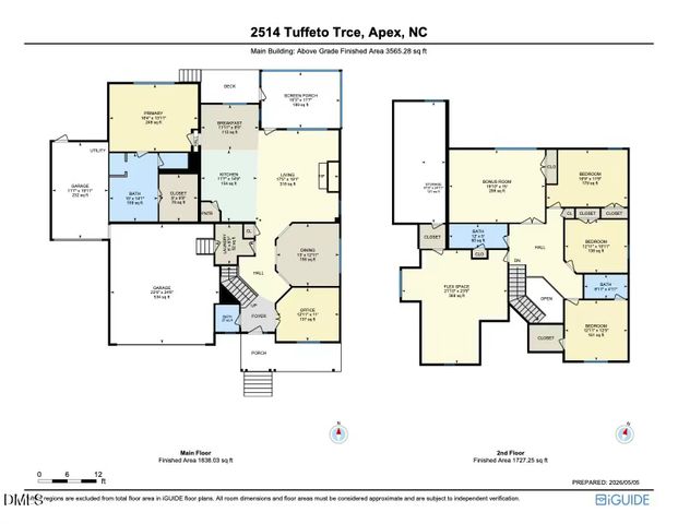 2514 Tuffeto Trace, Apex, NC 27502