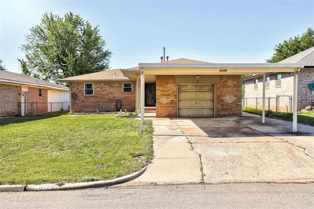 Image 1 of property listing at 6120 SE 11th Street, Oklahoma City, OK 73110