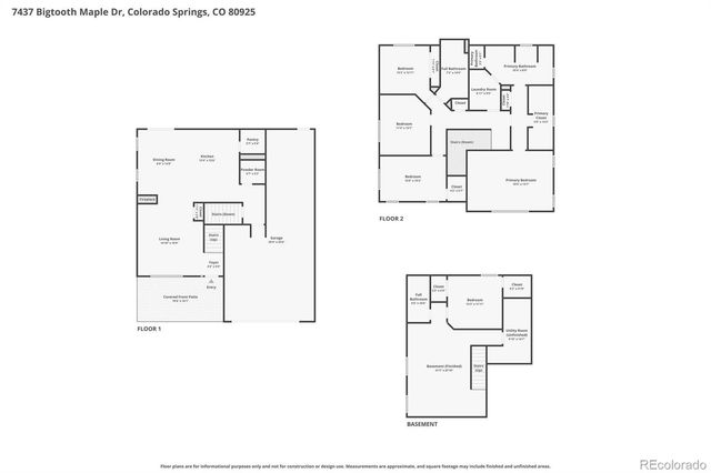 7437 Bigtooth Maple Drive, Colorado Springs, CO 80925