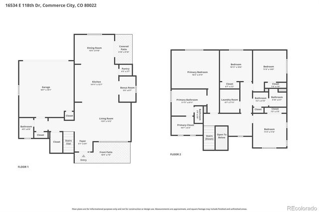 16534 E 118th Drive, Commerce City, CO 80022