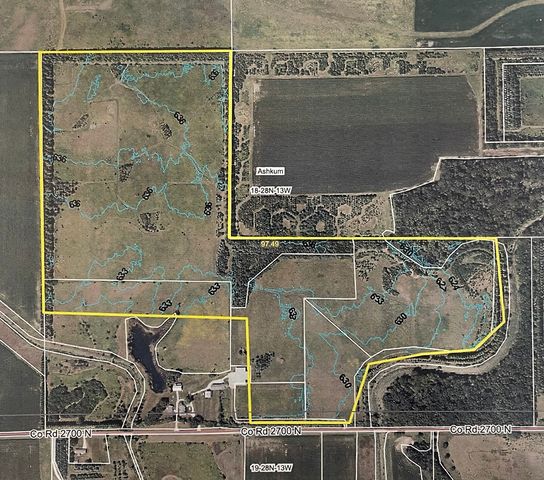 97.49 acres 2700 North Road, Ashkum, IL 60911