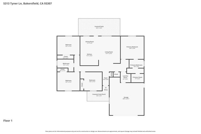 5313 Tyner Lane, Bakersfield, CA 93307