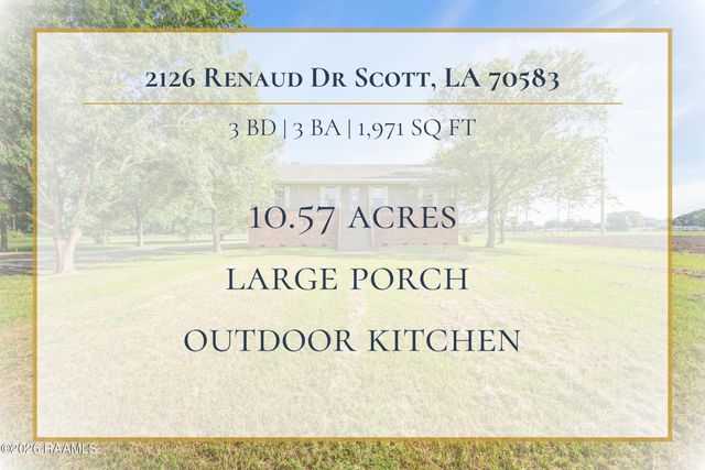 2126 Renaud Drive, Scott, LA 70583