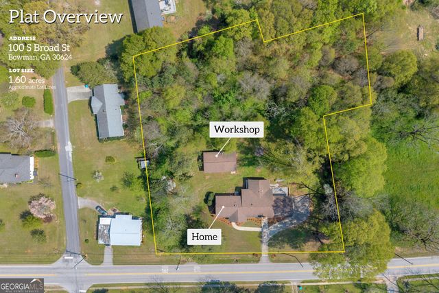 100 S Broad Street, Bowman, GA 30624
