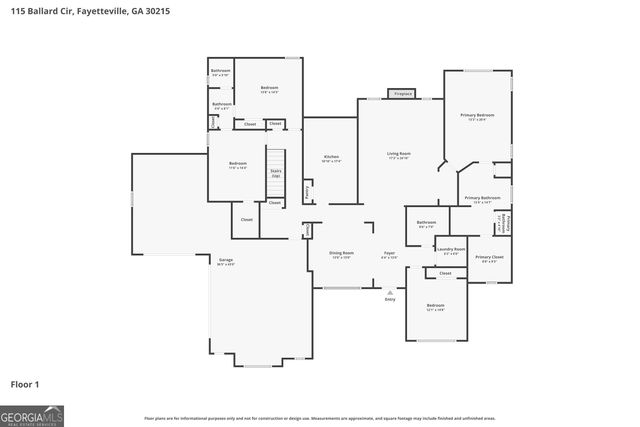 115 Ballard Circle, Fayetteville, GA 30215