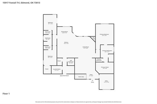 15917 Foxtail Trail, Edmond, OK 73013