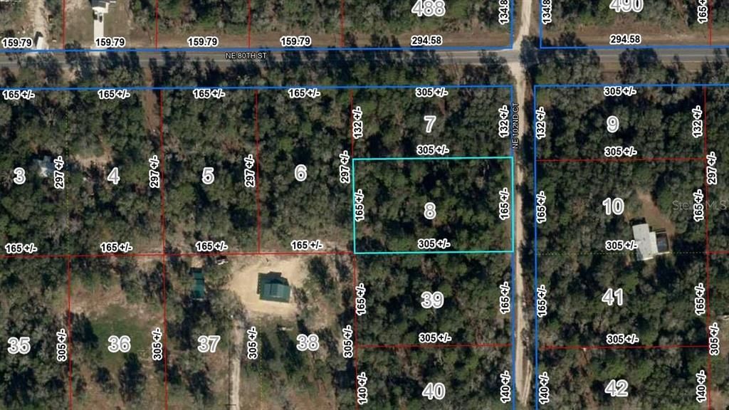 Lot 8 NE 102ND COURT, Bronson, FL 32621