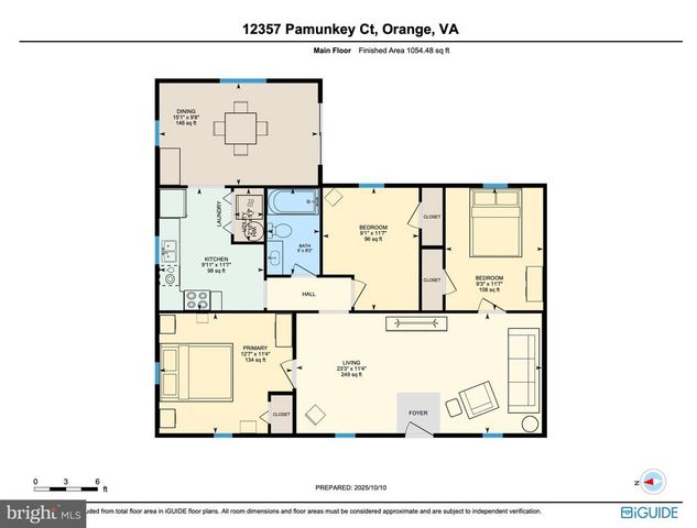 12357 PAMUNKEY CT, Orange, VA 22960