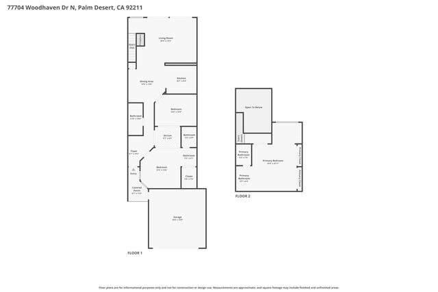 77704 Woodhaven Drive N, Palm Desert, CA 92211