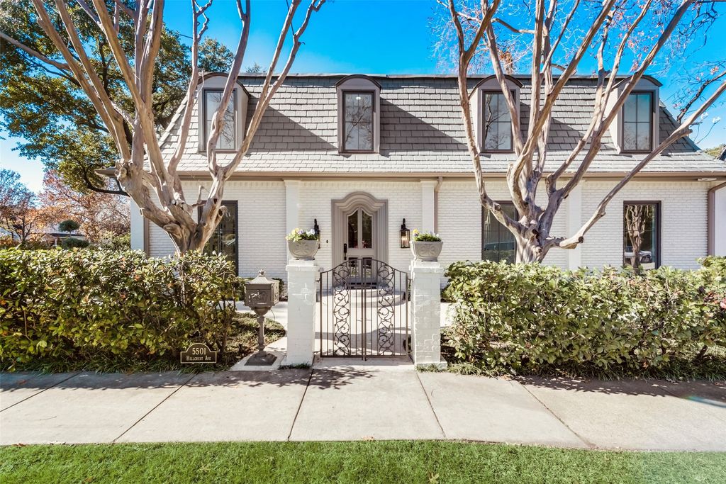 5501 Hillcrest Avenue, Highland Park, TX 75205