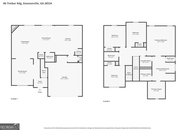 86 Timber Ridge, Dawsonville, GA 30534