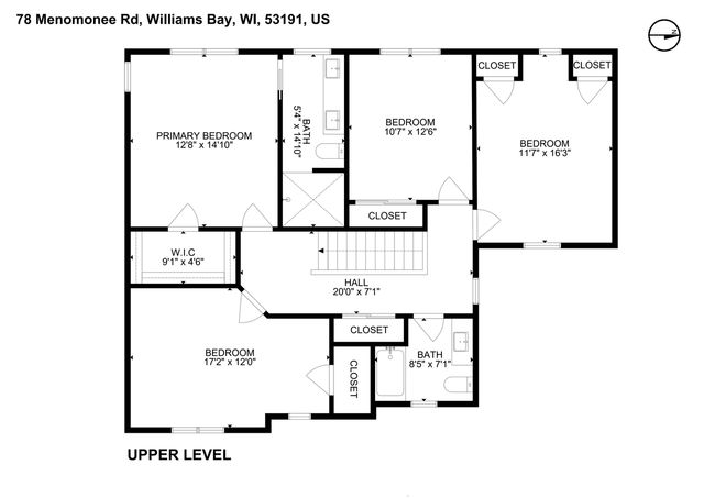 78 Menomonee ROAD, Williams Bay, WI 53191