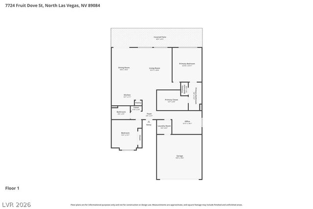 7724 Fruit Dove Street, North Las Vegas, NV 89084