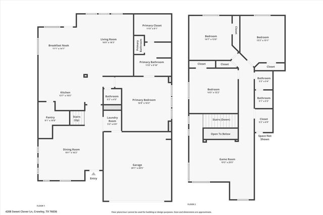 4208 Sweet Clover Lane, Fort Worth, TX 76036