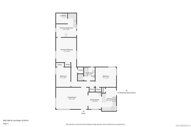 4901 34Th Street, San Diego, CA 92116