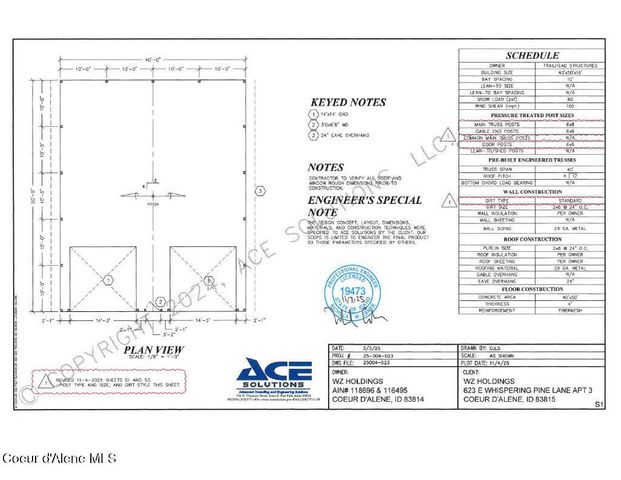 NKA Bonanza Ranch LT 1 BLK 21, Coeur D'alene, ID 83814