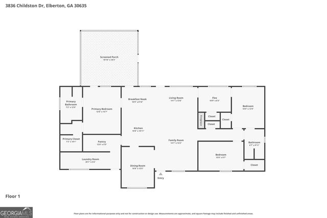 3836 Childston Dr, Elberton, GA 30635