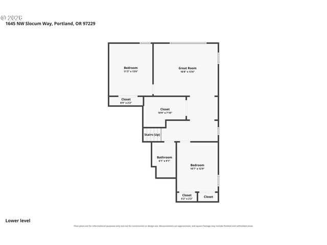 1645 Nw SLOCUM Way, Portland, OR 97229