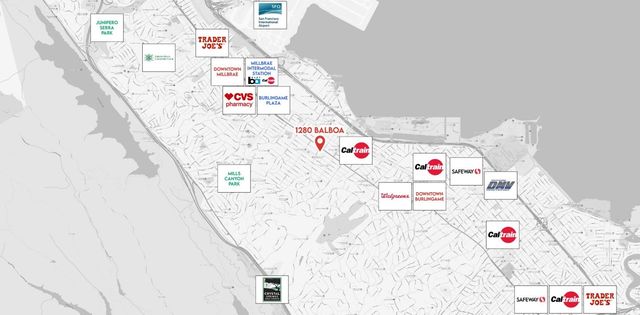 1280 Balboa Avenue, Burlingame, CA 94010