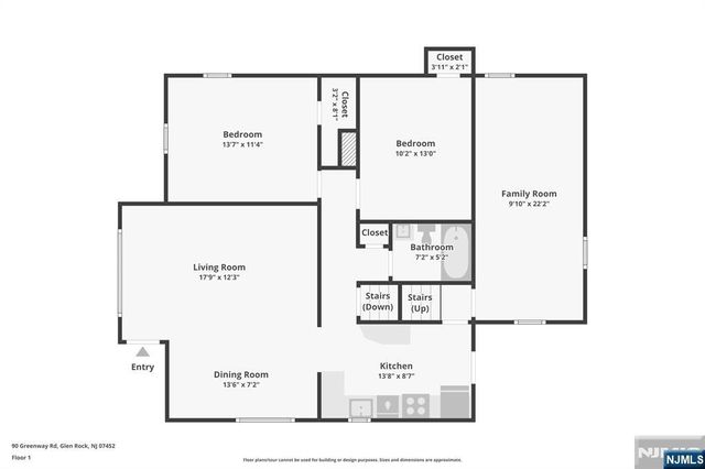 90 Greenway Road, Glen Rock, NJ 07452