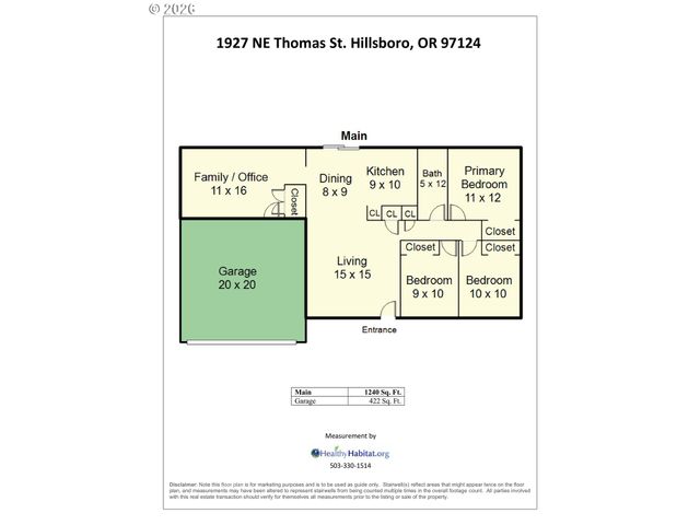 1927 Ne THOMAS St, Hillsboro, OR 97124