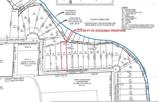 8615 Southern Shore Court, Kemp, TX 75143