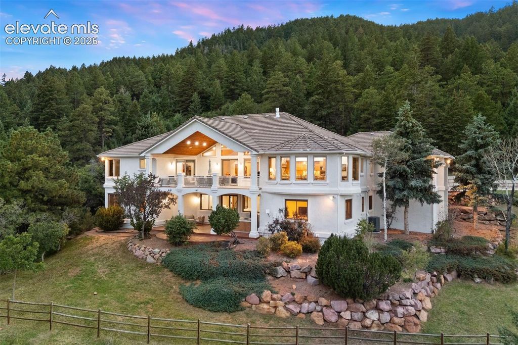 15533 S Perry Park Road, Larkspur, CO 80118 — exterior