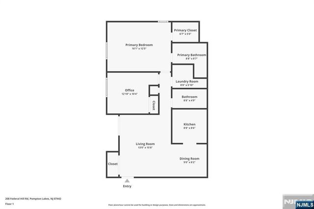 208 Federal Hill Road, Pompton Lakes, NJ 07442