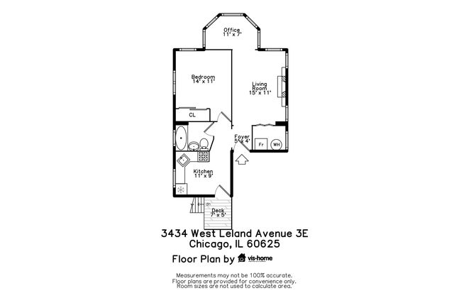 3434 W Leland Avenue 3E, Chicago, IL 60625