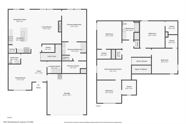 15011 Red Buckeye Drive, Cypress, TX 77433