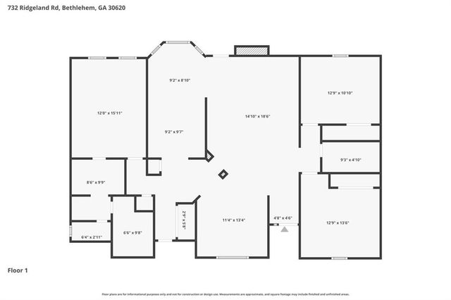 732 Ridgeland Road, Bethlehem, GA 30620