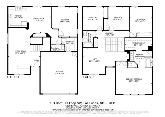 213 Boot Hill Loop SW, Los Lunas, NM 87031