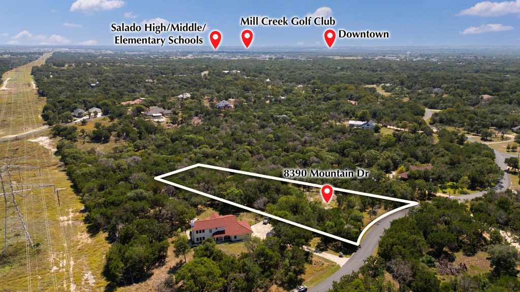 8390 Mountain DR, Salado, TX 76571
