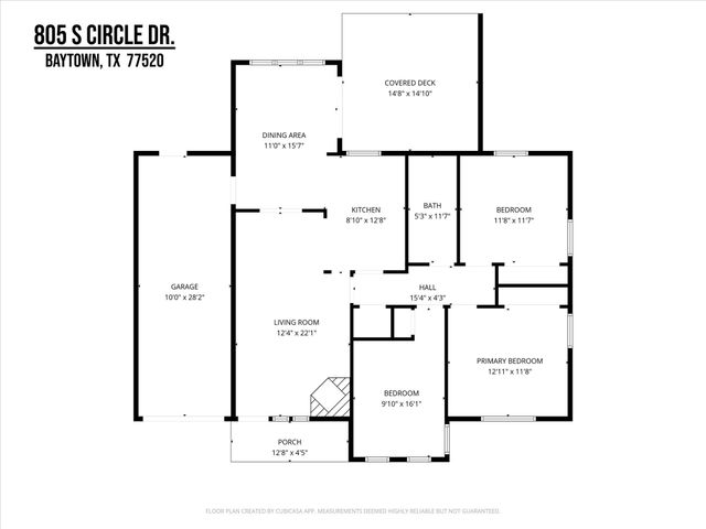 805 S Circle Drive, Baytown, TX 77520