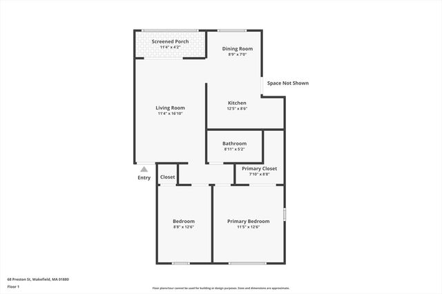 68 Preston St 6D, Wakefield, MA 01880