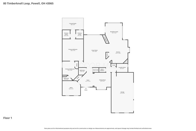 80 Timberknoll Loop, Powell, OH 43065