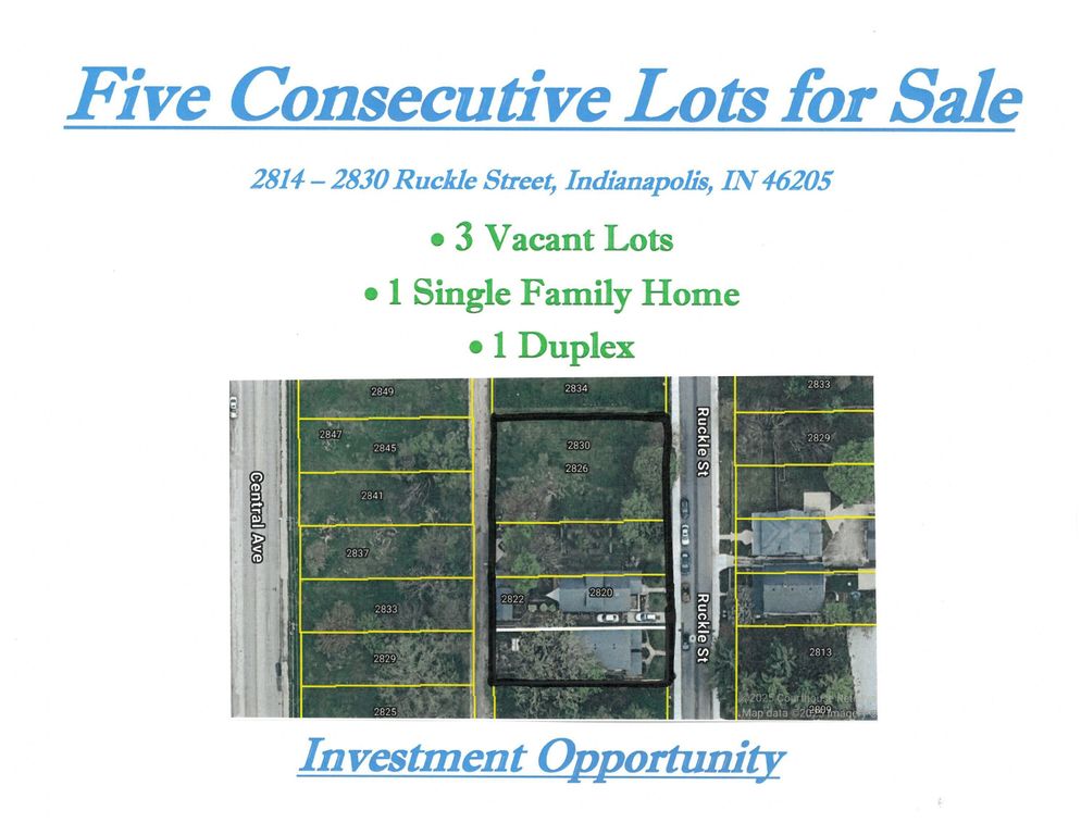 2814-2830 Ruckle, Indianapolis, IN 46205